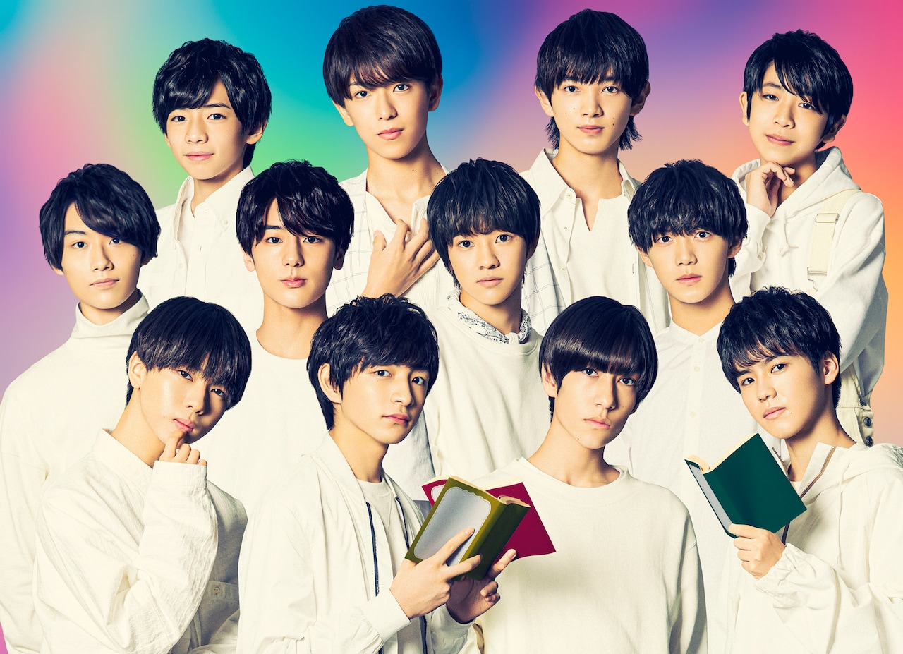 「WOWOWオリジナルドラマ 文豪少年！～ジャニーズJr.で名作を読み解いた～」ビジュアル