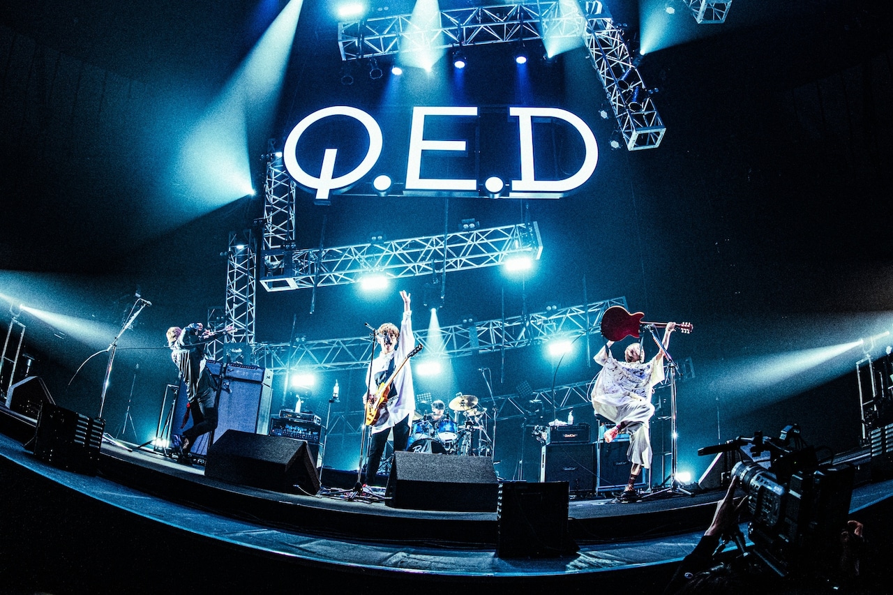 BLUE ENCOUNT「BLUE ENCOUNT ～Q.E.D : INITIALIZE～」横浜アリーナ公演の様子。（撮影：浜野カズシ）