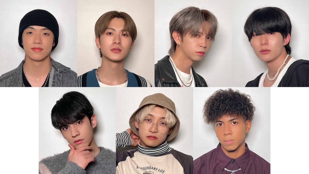 上段左から児玉龍亮、安江律久、福島零士、上田将人、ヴァサイェガ光、福田翔也、テコエ勇聖。